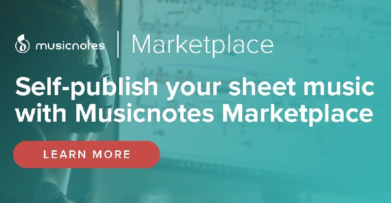 通过MusicNotes Marketplace发布您的安排