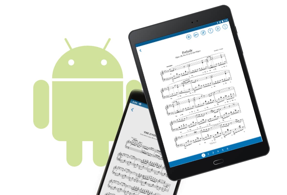 iPad、iPhone和Macbook Pro上的Musicnotes应用程序